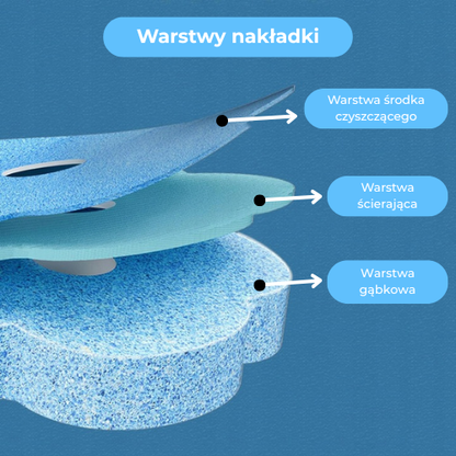 Czystek do sedesu + 18 nakładek